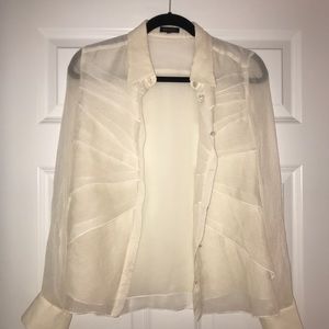 Escada Sheer Blouse